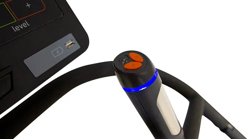 Indicadores LED y controles integrados